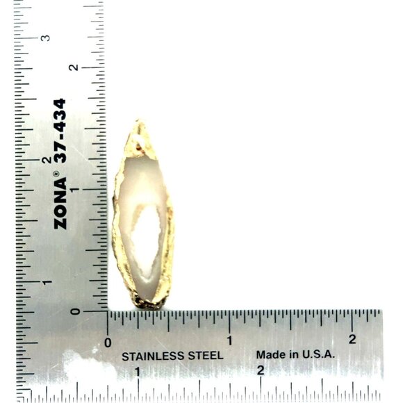 Geode Post Earrings - Picture 4 of 5